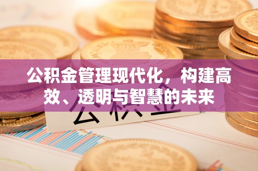 将军公积金管理现代化，构建高效、透明与智慧的未来